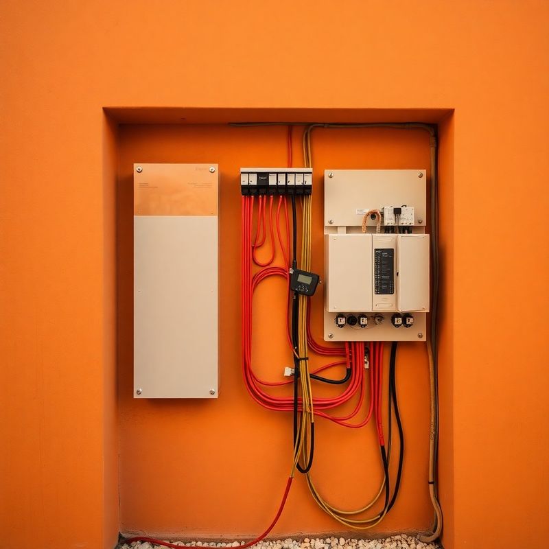 Quadro elettrico installato da Studio Marino in un edificio residenziale a Catania